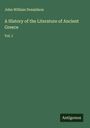 John William Donaldson: A History of the Literature of Ancient Greece, Buch