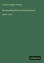 Friedrich August Günther: Der homöopathische Hausfreund, Buch