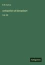 R. W. Eyton: Antiquities of Shropshire, Buch