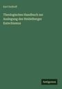 Karl Sudhoff: Theologisches Handbuch zur Auslegung des Heidelberger Katechismus, Buch