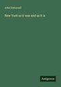 John Disturnell: New York as it was and as it is, Buch