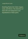 Joseph Morris Locke: Smelting Plants (for Gold, Copper, Lead, and Silver). The Selection of their Site and Adaptation and Equalization of their parts., Buch