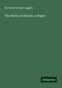 Text: "Mortimer Dormer Leggett. The Battle of Atlanta. A Paper. Antigonos." Grüner Hintergrund, schlichtes Layout.