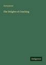 "Anonymous. The Delights of Coaching. Antigonos. Grüner Hintergrund mit einfachem, minimalistischem Design."