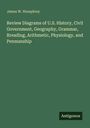 James W. Humphrey: Review Diagrams of U.S. History, Civil Government, Geography, Grammar, Rreading, Arithmetic, Physiology, and Penmanship, Buch
