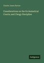 Charles James Burton: Considerations on the Ecclesiastical Courts; and Clergy Discipline, Buch