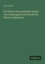 Der Text lautet: "Jan van Boer, Der Pforten-Souverainetäts-Kampf vom Ursprunge bis zum Bruche der Wiener Conferenzen." Unten steht "Antigonos". Grüner Hintergrund.