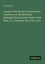 "Journal of the North Carolina Annual Conference of the Methodist Episcopal Church, South..." auf grünem Hintergrund.
