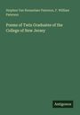 Stephen Van Rensselaer Paterson: Poems of Twin Graduates of the College of New Jersey, Buch