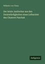 Wilhelm von Chezy: Der letzte Janitschar aus den Denkwürdigkeiten eines Leibarztes des Chosrew Paschah. Unten "Antigonos".