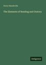 Henry Mandeville: The Elements of Reading and Oratory, Buch
