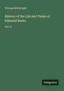 "Thomas MacKnight, History of the Life and Times of Edmund Burke, Vol. II. Grüner Hintergrund mit 'Antigonos'."