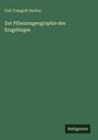 Oben steht "Carl Traugott Sachse". Darunter "Zur Pflanzengeographie des Erzgebirges". Unten rechts ist das Logo "Antigonos".
