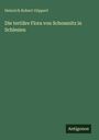 Buchtitel: "Die tertiäre Flora von Schossnitz in Schlesien" von Heinrich Robert Göppert. Unten rechts steht "Antigonos".