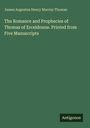 James Augustus Henry Murray Thomas. "The Romance and Prophecies of Thomas of Erceldoune." Unten steht "Antigonos".