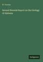Text: "M. Tuomey, Second Biennial Report on the Geology of Alabama, Antigonos". Grüner Hintergrund, schlichtes Design.