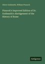 Titel: "Pinnock's Improved Edition of Dr. Goldsmith's Abridgement of the History of Rome". Autoren: Oliver Goldsmith, William Pinnock. Unten rechts: "Antigonos". Hintergrund: dunkelgrün.