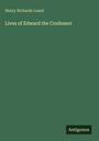Der Titel lautet "Lives of Edward the Confessor" von Henry Richards Luard, Unten steht "Antigonos". Hintergrund in Olivgrün.