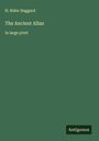 H. Rider Haggard: The Ancient Allan, Buch