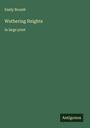Emily Brontë: Wuthering Heights, Buch