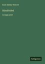 Earle Ashley Walcott: Blindfolded, Buch