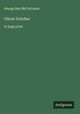 George Barr Mccutcheon: Oliver October, Buch