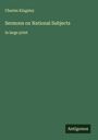 Charles Kingsley: Sermons on National Subjects, Buch