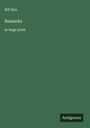 Bill Nye: Remarks, Buch
