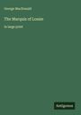 George Macdonald: The Marquis of Lossie, Buch
