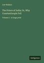 Lew Wallace: The Prince of India; Or, Why Constantinople Fell, Buch