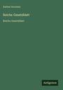 Auteur Inconnu: Reichs-Gesetzblatt, Buch