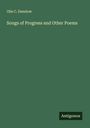 Olie C. Denslow: Songs of Progress and Other Poems, Buch