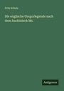 Fritz Schulz: Die englische Gregorlegende nach dem Auchinleck Ms., Buch