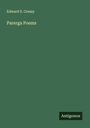 Edward S. Creasy: Parerga Poems, Buch