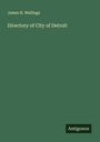 James H. Wellings: Directory of City of Detroit, Buch