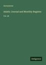 Anonymous: Asiatic Journal and Monthly Register, Buch