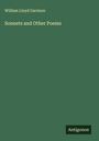 William Lloyd Garrison: Sonnets and Other Poems, Buch