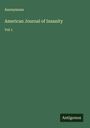 Anonymous: American Journal of Insanity, Buch