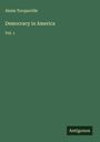 Alexis Tocqueville: Democracy in America, Buch
