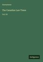 Anonymous: The Canadian Law Times, Buch