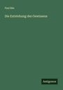 Paul Rée: Die Entstehung des Gewissens, Buch