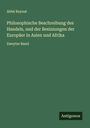 Abbé Raynal: Philosophische Beschreibung des Handels, und der Besizzungen der Europäer in Asien und Afrika, Buch
