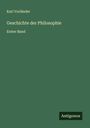 Karl Vorländer: Geschichte der Philosophie, Buch
