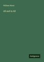William Nixon: All and in All, Buch