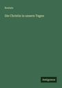 Boutain: Die Christin in unsern Tagen, Buch