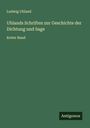 Ludwig Uhland: Uhlands Schriften zur Geschichte der Dichtung und Sage, Buch