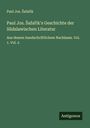 Paul Jos. ¿Afa¿Ik: Paul Jos. ¿afa¿ik's Geschichte der Südslawischen Literatur, Buch
