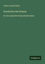 Julius Leopold Klein: Geschichte des Dramas, Buch