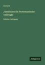 Anonym: Jahrbücher für Protestantische Theologie, Buch