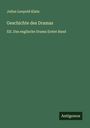 Julius Leopold Klein: Geschichte des Dramas, Buch